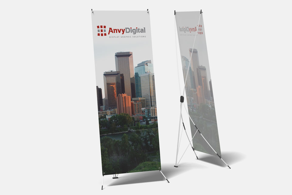 X banner stand S6